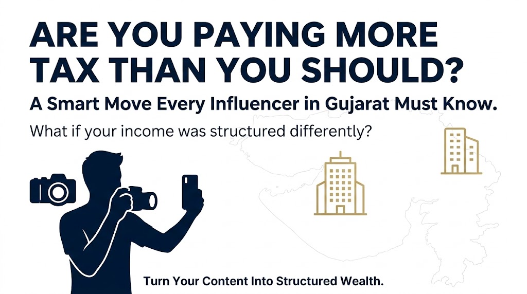 How Content Creators and Influencers in Gujarat Can Save Taxes Legally